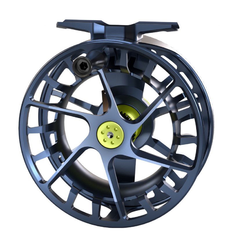 Lamson Speedster S Fly Reels in Midnight Free Fly Line Fly Shop