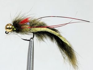 Tungsten Jig Squirrel - Olive