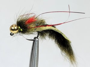 Tungsten Jig Squirrel - Olive