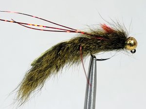 Tungsten Jig Squirrel - Olive