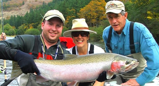 Klickitat River - Travis Duddles, Owner Gorge Fly Shop & Friends