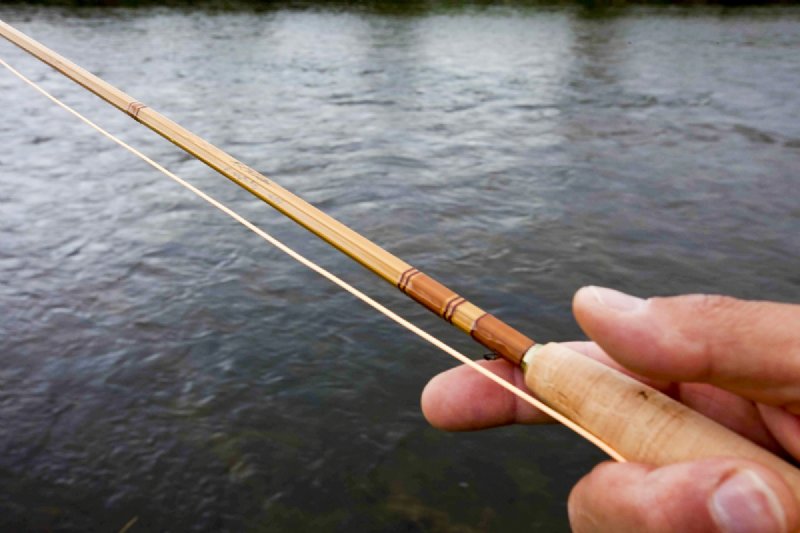 sold R.L. WINSTON 8'6” BAMBOO FLY ROD, HOLLOW-BUILT - Classic Flyfishing  Tackle