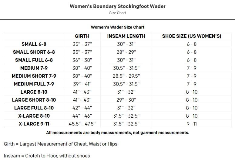 Grundens Women's Boundary Stockingfoot Wader - NEW for 2023
